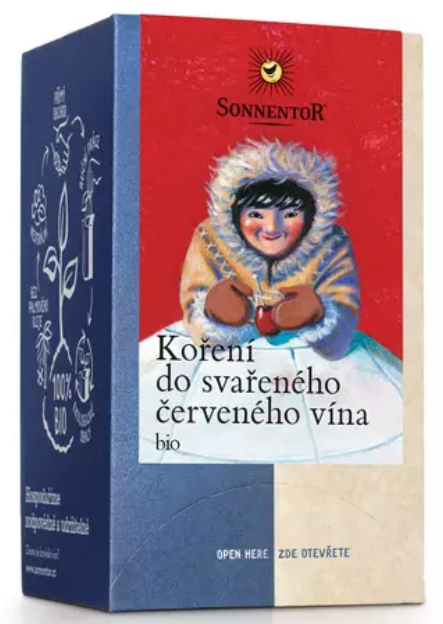 BIO koření do svařeného červeného vína 32,4 g Sonnentor 